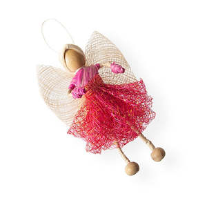 Petunia Angel Decoration- Pink
