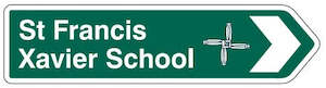 St Francis Xavier School: St Francis Xavier School Fridge Magnet