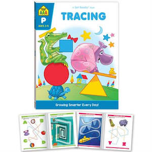 School Zone: School Zone: Tracing: A Get Ready Book (2019 Ed)