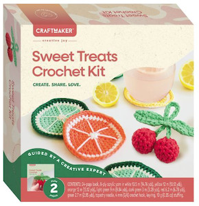 Craft Make Sweet Treats Crochet Kit