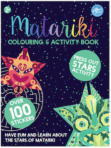 Jigsaws Puzzles: Matariki Colouring & Activity Book A4
