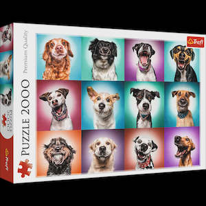 Jigsaws Puzzles: Trefl "2000" - Funny Dog Portraits II