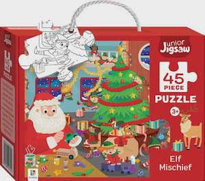 Hinkler Elf Mischief Junior Jigsaw Puzzle, 45 Piece