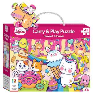 Jigsaws Puzzles: Junior Jigsaw Carry & Play Sweet Kawaii