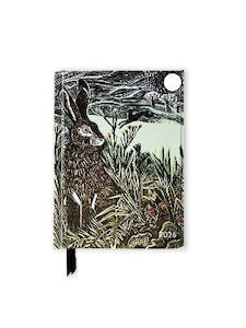Angela Harding: Hidden Hares 2026 Luxury Pocket Diary Planner - Week to View