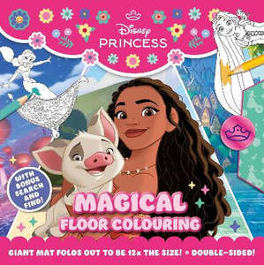 Children Early Learning: Disney Princess: Magical Floor Colouring