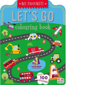 Children Early Learning: My Favourite Let's Go Colouring Book
