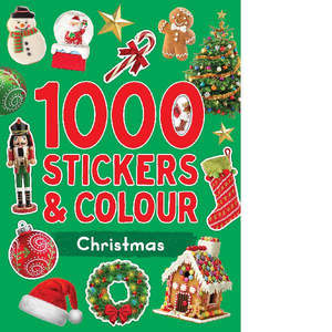 All: 1000 Christmas Stickers & Colour
