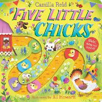 Children Early Learning: Five Little Chicks: Slide, Sing and Count!