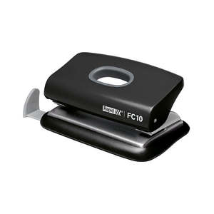 Stationery: HOLE PUNCH RAPID FC10 BLACK (boxed)