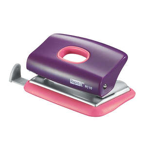 Stationery: HOLE PUNCH RAPID FC10 FUNKY PURPLE PINK