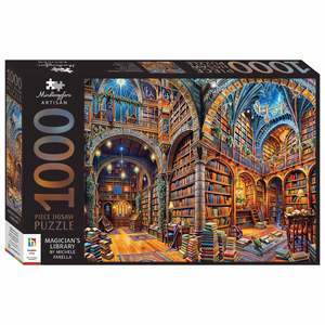 Mindbogglers Artisian 1000pc Jigsaw - Magicians Library