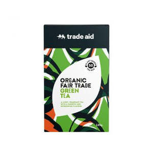 TRADE AID GREEN TEA 50TEA BAGS 125G
