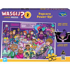Wasgij Junior 200pc XL - Popcorn Power-Up!