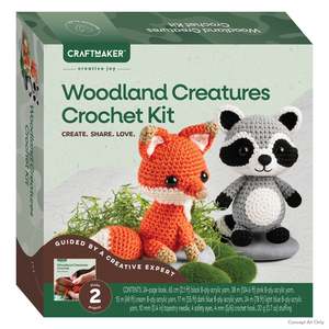 Games: Craft Maker Woodland Creatures Crochet Kit