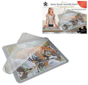Puzzle Master Felt Puzzle Assembly Board with Protective Cover