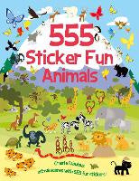 Children Early Learning: 555 Sticker Fun - Animals Activity Book