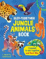 Children Early Learning: Slot-Together Jungle Animals Book