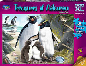 Jigsaws Puzzles: TOA3 300pcXL-PENGUIN PRIDE