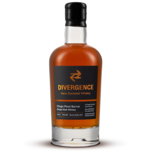 New Arrivals: Divergence New Zealand Single Malt Whisky Otago Pinot Noir Barrel 700mL