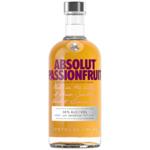 Vodka: Absolut Passionfruit 700mL