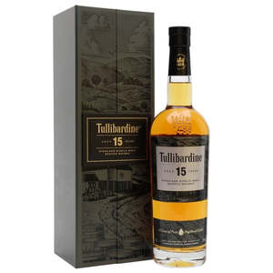 Highlands Whisky: Tullibardine 15yo Single Malt 700mL