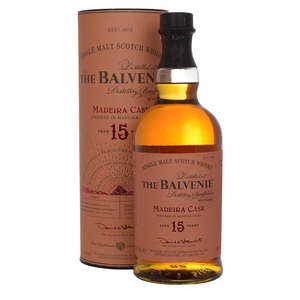 Speyside Whisky: Balvenie 15yo Madeira Cask Single Malt 700mL