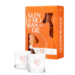 Glenmorangie The Original 12yo 700mL + 2 Glasses