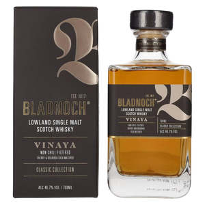 Lowlands Single Malt Whisky: Bladnoch Vinaya Single Malt Whisky 700mL