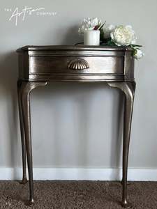 Furniture Inspiration: Not For Sale - Merging bright sparkly metallics with Rustic Charm with Artisan Premium Chalk Paint and Metallic Alchemy