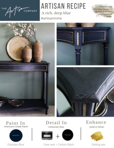 Artisan Paint Recipes: A Rich, Deep Blue