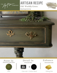 Artisan Paint Recipes: Old Worldly Green