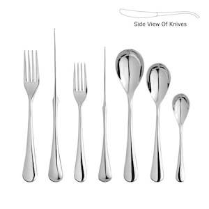 Robert Welch Cutlery: Ashbury Bright 42 piece Cutlery Set