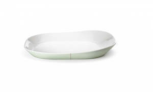 tilt plate square green 27cm