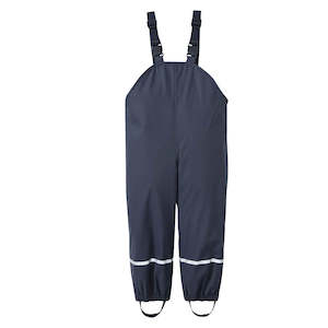 Kids Clothing Accessories: Kids Waterproof Rainwear Overalls - Minimal Navy (1-2 years)