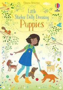 Childrens Books: Usborne Little Sticker Dolly Dressing Puppies