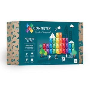 Connetix Tiles Steam Learning: Connetix Tiles Rainbow Rectangle Pack 18pcs