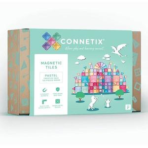 Connetix Tiles Steam Learning: Connetix Tiles - 120pcs Pastel Creative Pack (STEAM Learning)