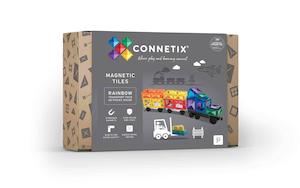 Connetix Tiles - Rainbow Transport Pack 50pcs (STEAM Learning Toy)