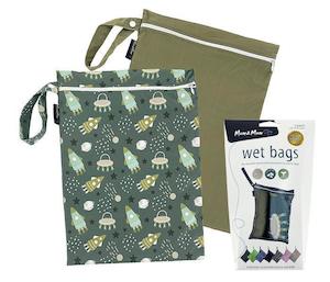 Mum 2 Mum: Mum 2 Mum Wet Bags (2 Pack) - Rocket & Olive