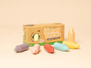 Honeysticks: Honeysticks Originals - Pastel Beeswax Crayon (12 Pack)
