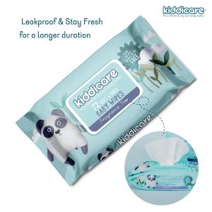 Kiddicare: Kiddicare Wipes Fragrance Free 72's