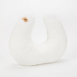 Pillows Blankets: Cuddle Co Organic Cotton Feeding & Infant Support Pillow - White