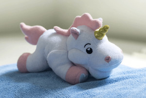 Soft Plush Toys: SoapSox Nova the Unicorn - Baby Bath Toy Sponge