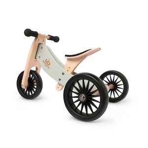 Kids Furniture: Kinderfeets Tiny Tot Plus Trike/Balance Bike - Silver Sage