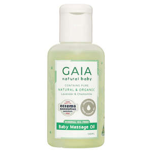 Skin Health: Gaia Natural Baby Massage Oil 125ml