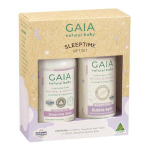 Gaia Natural Baby Sleeptime Gift Set (2x250ml)