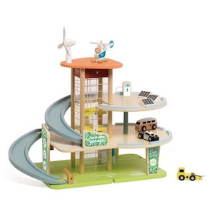 Classic World: Classic World Green Garage Playset (3 years+)