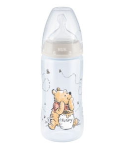 Nuk Disney Winnie the Pooh First Choice Plus Baby Bottle 300ml (0-6m) - Assorted
