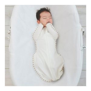 Swaddle Up™ Organic 1.0 TOG - Cream (Newborn, S, M)